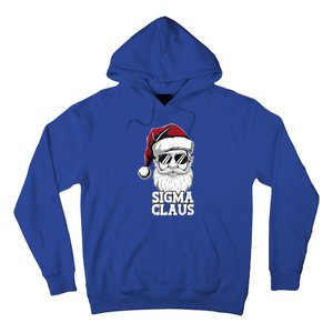 Sigma Claus Christmas Santa Claus Sarcastic Joke Hoodie