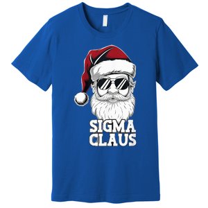 Sigma Claus Christmas Santa Claus Sarcastic Joke Premium T-Shirt