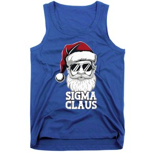 Sigma Claus Christmas Santa Claus Sarcastic Joke Tank Top