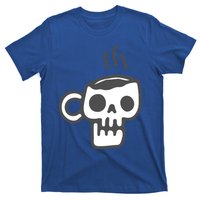 Skeleton Coffee Cup Halloween Skull Mug Gift T-Shirt