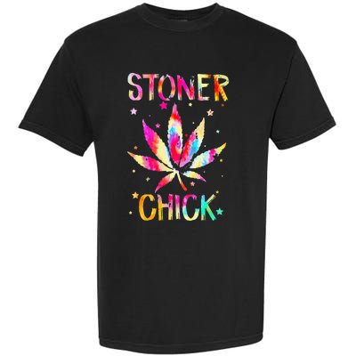 Stoner Chick Cannabis Stoner Marijuana Cannabis Garment-Dyed Heavyweight T-Shirt