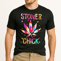 Stoner Chick Cannabis Stoner Marijuana Cannabis Cooling Performance Crew T-Shirt