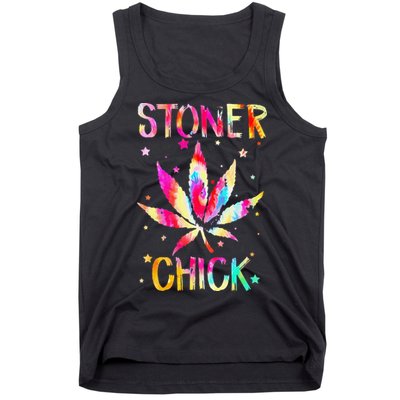 Stoner Chick Cannabis Stoner Marijuana Cannabis Tank Top