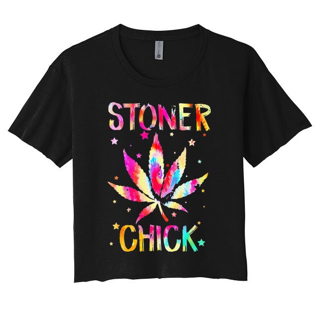 Stoner Chick Cannabis Stoner Marijuana Cannabis Crop Top