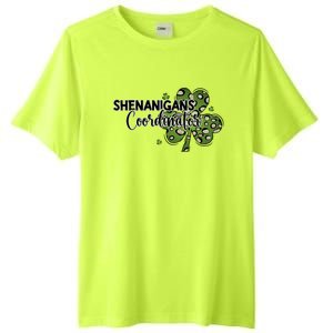 Shenanigans Coordinator Cute Gift Funny St Patricks Day Teacher Funny Gift Tall Fusion ChromaSoft Performance T-Shirt