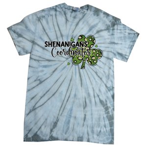 Shenanigans Coordinator Cute Gift Funny St Patricks Day Teacher Funny Gift Tie-Dye T-Shirt