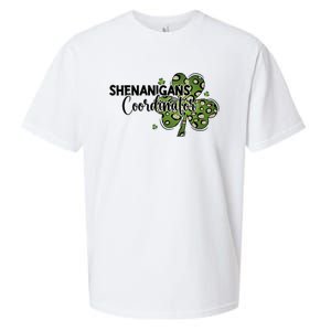 Shenanigans Coordinator Cute Gift Funny St Patricks Day Teacher Funny Gift Sueded Cloud Jersey T-Shirt