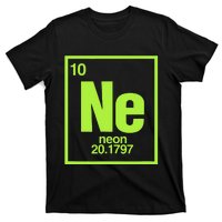 Science Chemistry Chemical Elements Ne Neon T-Shirt