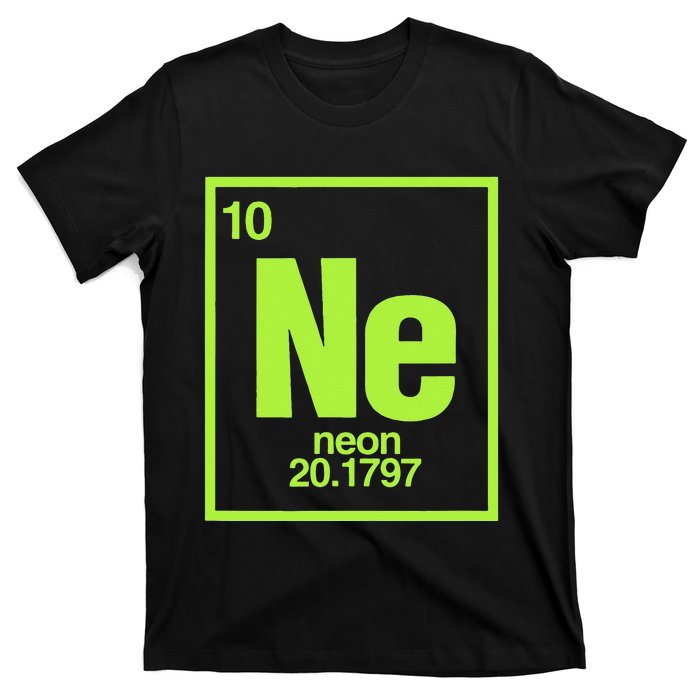 Science Chemistry Chemical Elements Ne Neon T-Shirt