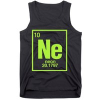 Science Chemistry Chemical Elements Ne Neon Tank Top