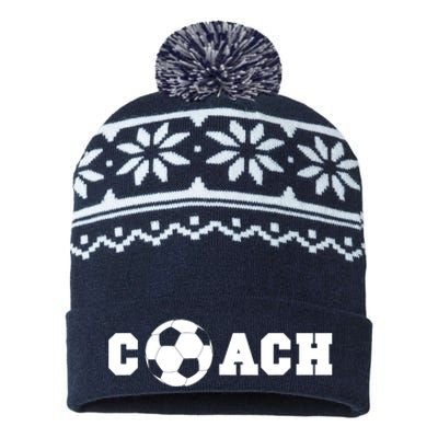 Soccer Coach Coaching Staff USA-Made Snowflake Beanie