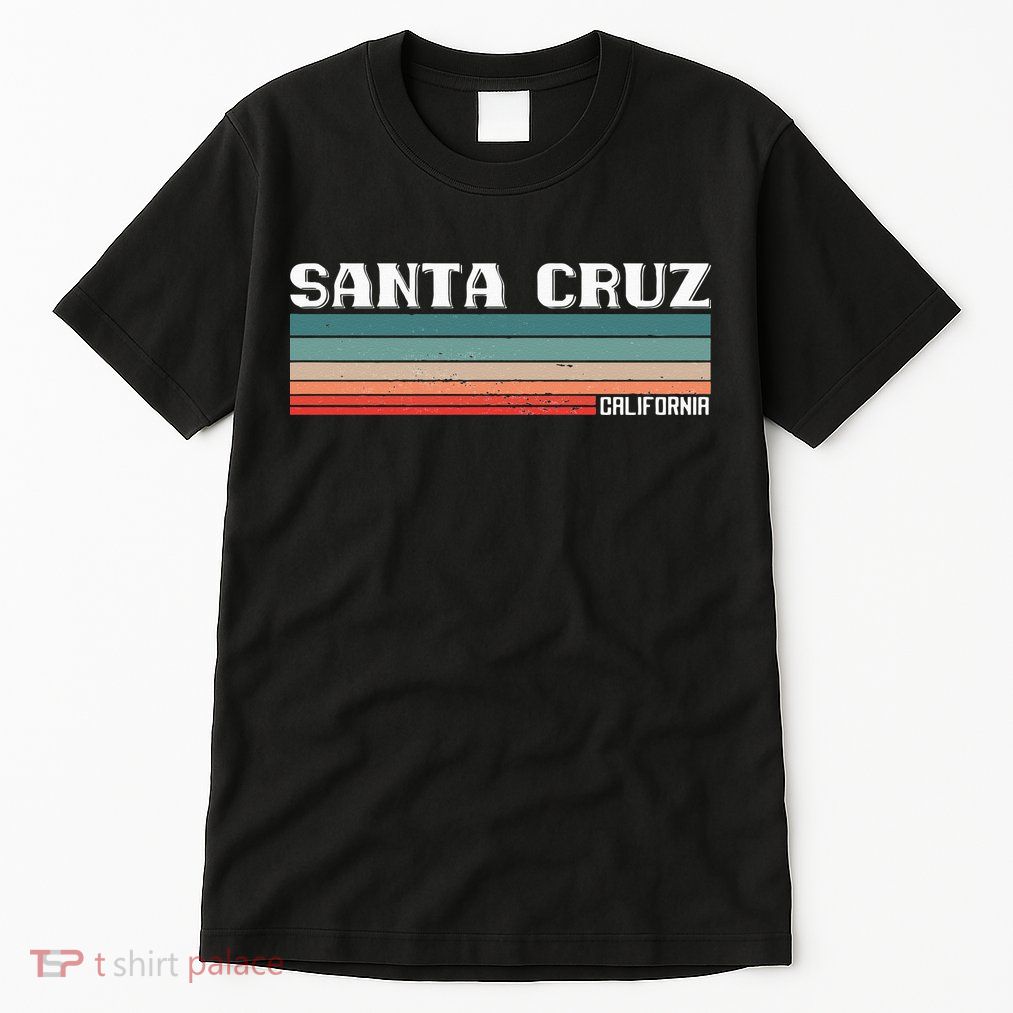 Santa Cruz California Retro Vintage Tall T-Shirt