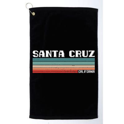 Santa Cruz California Retro Vintage Golf Towel