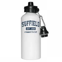 Suffield Connecticut Ct Vintage Sports Aluminum Water Bottle 