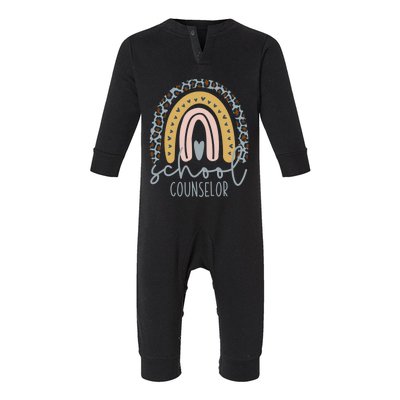 School Counselor Counseling Gift Infant Fleece One Piece