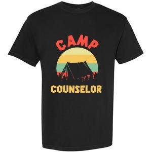 Summer Camp Counselor Director Camper Garment-Dyed Heavyweight T-Shirt