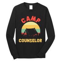 Summer Camp Counselor Director Camper Long Sleeve Shirt