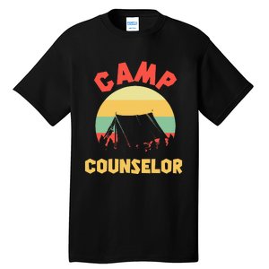 Summer Camp Counselor Director Camper Tall T-Shirt