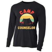 Summer Camp Counselor Director Camper Cooling Performance Long Sleeve Crew