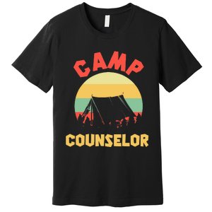 Summer Camp Counselor Director Camper Premium T-Shirt