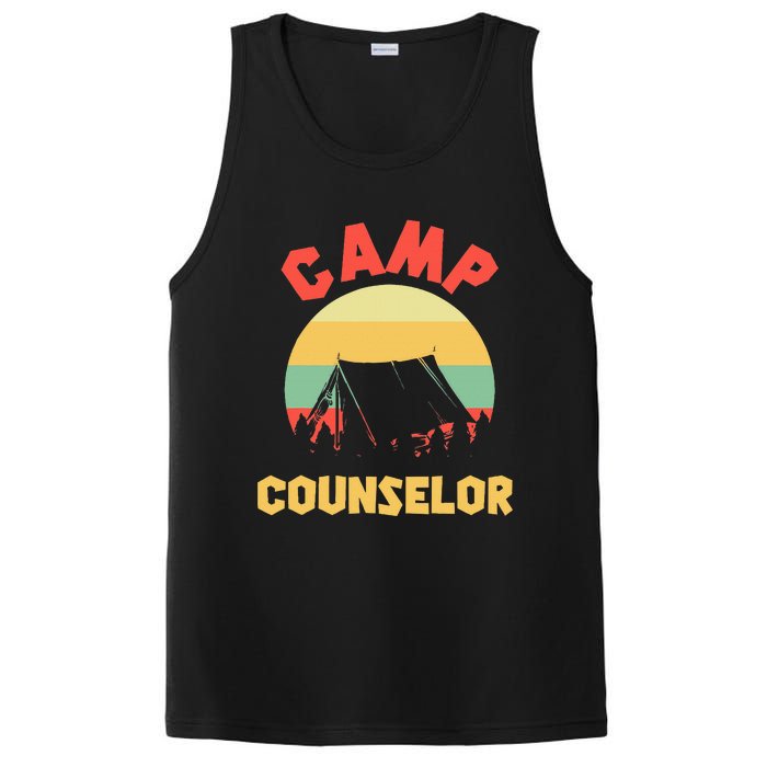 Summer Camp Counselor Director Camper PosiCharge Competitor Tank