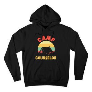 Summer Camp Counselor Director Camper Tall Hoodie