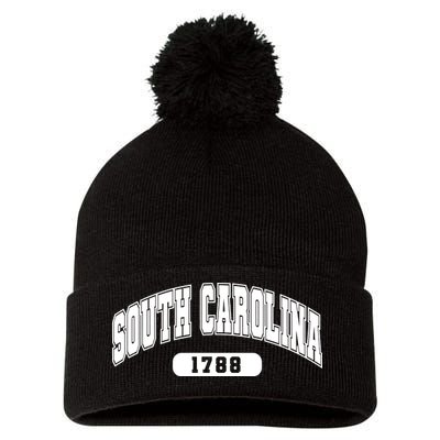 South Carolina Collegiate Style 1788 Pom Pom 12in Knit Beanie