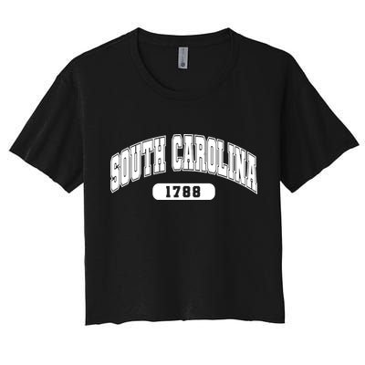 South Carolina Collegiate Style 1788 Crop Top