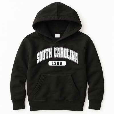 South Carolina Collegiate Style 1788 Kids Hoodie
