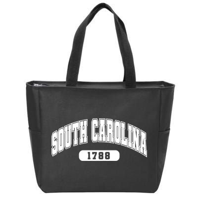South Carolina Collegiate Style 1788 Zip Tote Bag