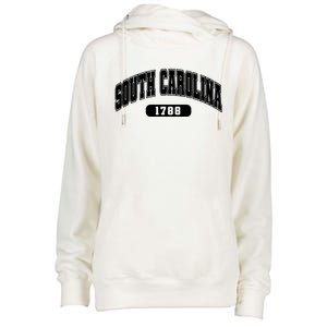 South Carolina Collegiate Style 1788 Womens Funnel Neck Pullover Hood