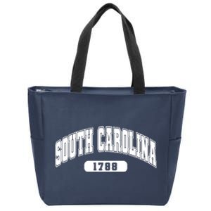 South Carolina Collegiate Style 1788 Zip Tote Bag