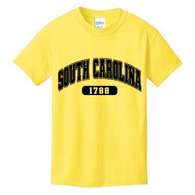 South Carolina Collegiate Style 1788 Kids T-Shirt