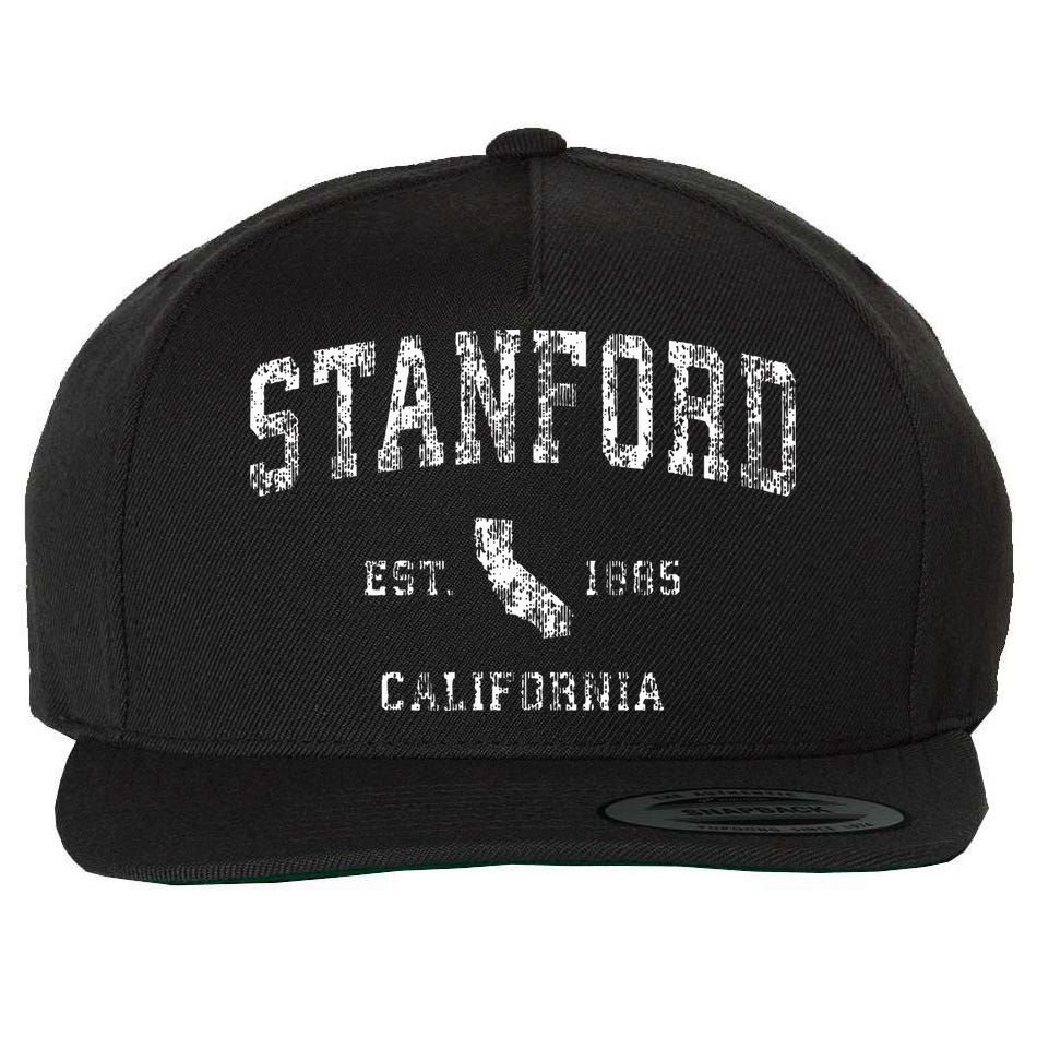 Stanford California CA Vintage Athletic Sports Design  Wool Snapback Cap