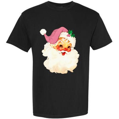 Santa Claus Christmas Design Garment-Dyed Heavyweight T-Shirt