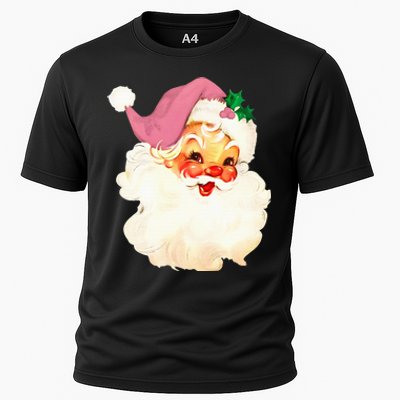 Santa Claus Christmas Design Cooling Performance Crew T-Shirt