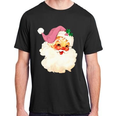 Santa Claus Christmas Design Adult ChromaSoft Performance T-Shirt