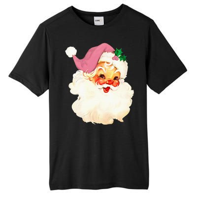 Santa Claus Christmas Design Tall Fusion ChromaSoft Performance T-Shirt