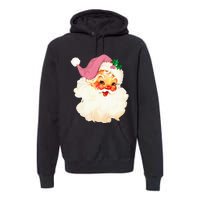 Santa Claus Christmas Design Premium Hoodie