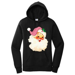 Santa Claus Christmas Design Women's Pullover Hoodie