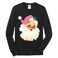 Santa Claus Christmas Design Tall Long Sleeve T-Shirt