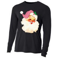 Santa Claus Christmas Design Cooling Performance Long Sleeve Crew