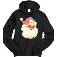 Santa Claus Christmas Design Tie Dye Hoodie