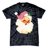 Santa Claus Christmas Design Tie-Dye T-Shirt