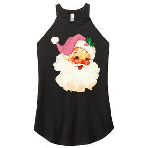 Santa Claus Christmas Design Women's Perfect Tri Rocker Tank