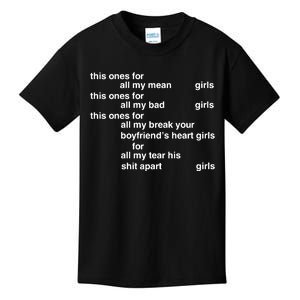 Spotify Capsule Charli Xcx Mean Girl Kids T-Shirt