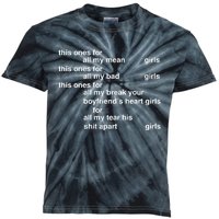 Spotify Capsule Charli Xcx Mean Girl Kids Tie-Dye T-Shirt