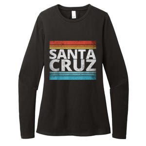 SANTA CRUZ CALIFORNIA SKATEBOARDING SURFING BEACH BOARDWALK Womens CVC Long Sleeve Shirt