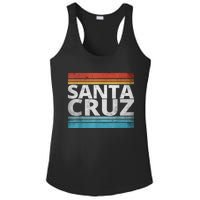 SANTA CRUZ CALIFORNIA SKATEBOARDING SURFING BEACH BOARDWALK Ladies PosiCharge Competitor Racerback Tank