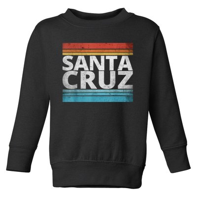 SANTA CRUZ CALIFORNIA SKATEBOARDING SURFING BEACH BOARDWALK Toddler Sweatshirt